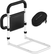 SANEWE Állókerettel Felkeléshez, Ágyhoz Rögzíthető Fogantyú, 160 kg Terhelhetőség, Állítható Magasság 1