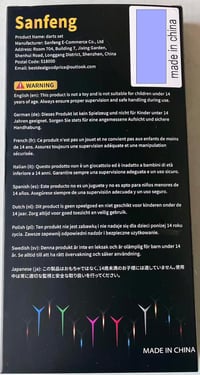 Sanfeng Profi Soft Dartok 18/20g Elektronikus Darthoz 3db Sárgaréz Hegyekkel 2