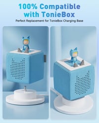Sanicata Nabíjacia stanica pre Toniebox 9V, nabíjačka kompatibilná s prehrávačom Toniebox, náhrada za originálny nabíjací kábel, 1,8 m 4