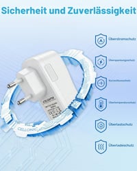 Sanicata Nabíjacia stanica pre Toniebox 9V, nabíjačka kompatibilná s prehrávačom Toniebox, náhrada za originálny nabíjací kábel, 1,8 m 5