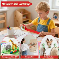 SANLI TAPE Kétoldalas Ragasztószalag Extra Erős 5m x 12mm 2 Tekercs - 12mm*5m*2 Rollen 2