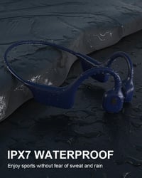 SANOTO Csontvezető Bluetooth 5.3 Fülhallgató - Nyitott Fülű IPX7 Vízálló Vezeték Nélküli Fejhallgató Sportoláshoz, Futáshoz, Kerékpározáshoz 4