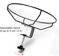 SANOTO Madárfürdő 30cm Erkélyre Fagyálló Rozsdamentes Függeszthető 7
