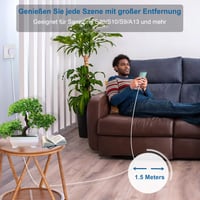 Încărcător rapid Sanronang 15W USB-C cu cablu de 1,5 m compatibil cu Samsung Galaxy S21/S20/S10/S9/S8/A56/A36/A35/A25/A16/A15/A13/Note 9/8 7