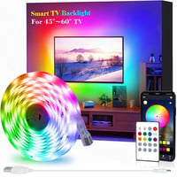 SANSUN 5050 RGB LED traka za pozadinsko osvjetljenje TV-a s USB daljinskim upravljačem 3 m (45-60") 2