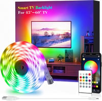 SANSUN LED szalag TV mögé USB távirányítóval 16 szín 5050 45-60 colos 1