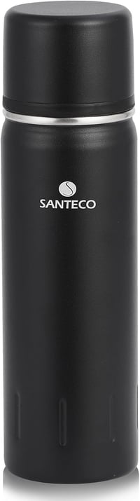 SANTECO Rozsdamentes Termosz Palack 1L Szivárgatásmentes Utazáshoz Kávé Tea Sporthoz BPA Mentes 1