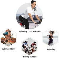Santic női kerékpáros mez rövid ujjú MTB póló zsebekkel lélegző nyári M-es méret 5