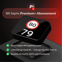 Zariadenie na upozorňovanie na rýchlostné kamery Saphe T Traffic Assist – so 6-mesačným predplatným 8