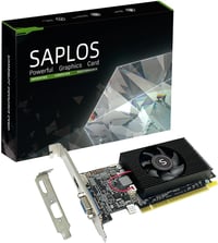 SAPLOS GeForce GT 610 2GB DDR3 Grafikus Kártya VGA HDMI Low Profile 1