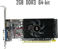 SAPLOS GeForce GT 610 2GB DDR3 Grafikus Kártya VGA HDMI Low Profile 2