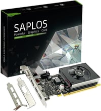 SAPLOS GT 730 4GB DDR3 Grafikus Kártya HDMI DisplayPort VGA Low Profile 1
