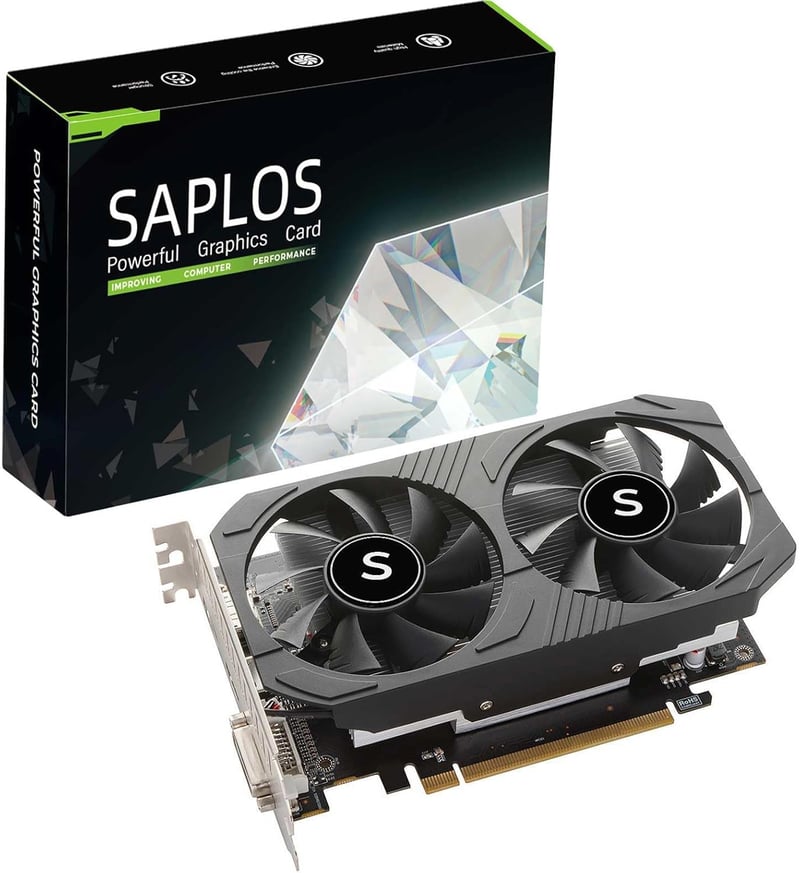SAPLOS GTX 1050 Ti 4GB GDDR5 Grafikus Kártya PC Gaming GPU