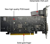 SAPLOS GTX 750 Ti 4GB Grafikus Kártya HDMI VGA DVI Alacsony Fogyasztás 5