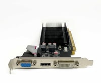 SAPLOS Radeon HD 5450 2GB DDR3 Grafikus Kártya Low Profile DVI HDMI VGA 5