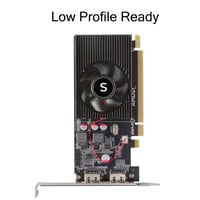SAPLOS Radeon HD 6570 Videokártya, 1GB GDDR3 64-bit, Dual HDMI, HD6570 GPU, PC grafikus kártya 2