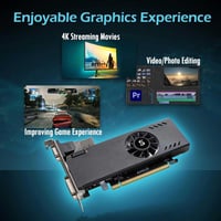 SAPLOS Radeon RX 550 4GB GDDR5 Alacsony Profil Videokártya HDMI DVI-D 6