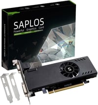 SAPLOS Radeon RX 550 4GB GDDR5 Alacsony Profil Videokártya HDMI DVI-D 1