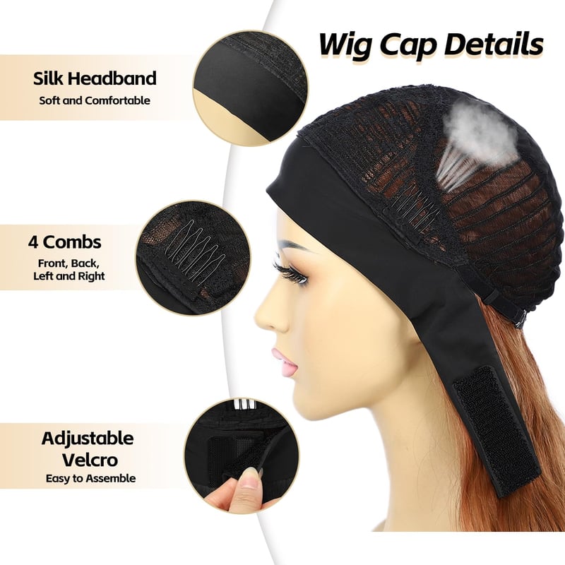 Sapphirewigs Ombre Barna Hullámos Fejpántos Paróka - 66 cm Hosszú, Ragasztómentes Műhaj 150% Sűrűséggel, Napi Viseletre és Cosplayhez