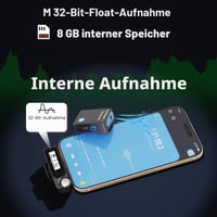 Bezdrôtový klopový mikrofón Saramonic Ultra, 32-bitový float záznam, synchronizácia časového kódu, vodotesnosť IPX5, dosah 300 m, 130 dB SPL, pre iPhone, Android a kamery 3