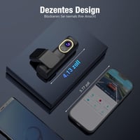 sarmert 2K 1440P Autós Fedélzeti Kamera 32GB SD Kártyával, WiFi és Applikáció, 150° Látószög, Infravörös Éjjellátó, Parkolóőr Funkcióval 9