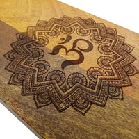 SattesGrün Sadhu Board Mangófa Szögpalló Jóga Gyakorláshoz 10mm Feszültségoldó 2