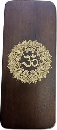 SattesGrün Sadhu Szögtábla Mangófa 8mm Szögekkel Kézzel Készített Jóga Meditáció Akupresszúra Stresszoldó Tábla Om Krém 5