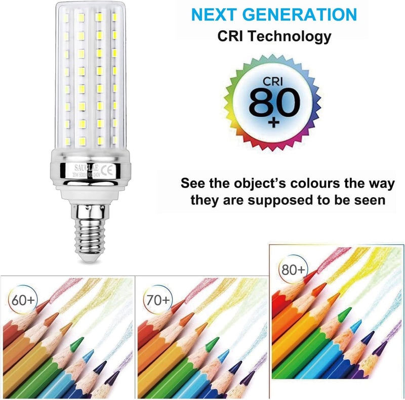 SAUGLAE 20W LED kukoricaizzó 150W halogén helyettesítő 2000 lm 3db