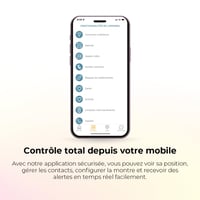 Detské smart hodinky SaveFamily SaveWatch Plus 2 s GPS – čierne 5