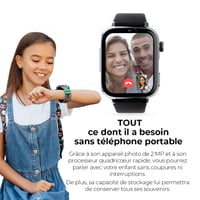 Detské smart hodinky SaveFamily SaveWatch Plus 2 s GPS – čierne 7