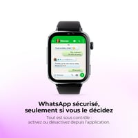 Detské smart hodinky SaveFamily SaveWatch Plus 2 s GPS – čierne 4
