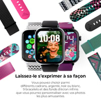Detské smart hodinky SaveFamily SaveWatch Plus 2 s GPS – čierne 6