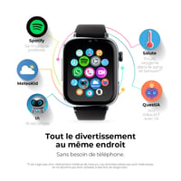 Detské smart hodinky SaveFamily SaveWatch Plus 2 s GPS – čierne 8