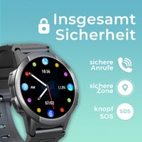 Inteligentné hodinky pre deti SaveFamily Slim 4G s GPS sledovaním, videohovorom, SOS tlačidlom, vodotesné IP67, zelené 5