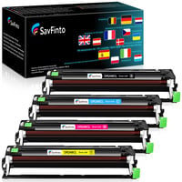 SavFinto DR-248CL Dobegység Multipack csere Brother DR248CL-hez, kompatibilis DCP-L3520CDW L3555CDW HL-L8230CDW L3220CW L8240CDW MFC-L3740CDWE nyomtatókkal, 4 db 1