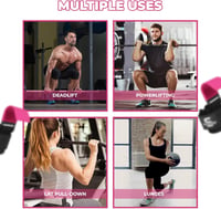 SAWANS Edzőkesztyű Erősítéshez Neoprén Párnázott Súlyemeléshez Deadlift Edzéshez 8