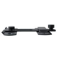 SAYAYO EMS9001-B Zăvor Ușă, Oțel Inoxidabil, pentru Uși de Interior și Exterior, Negru Mat 6