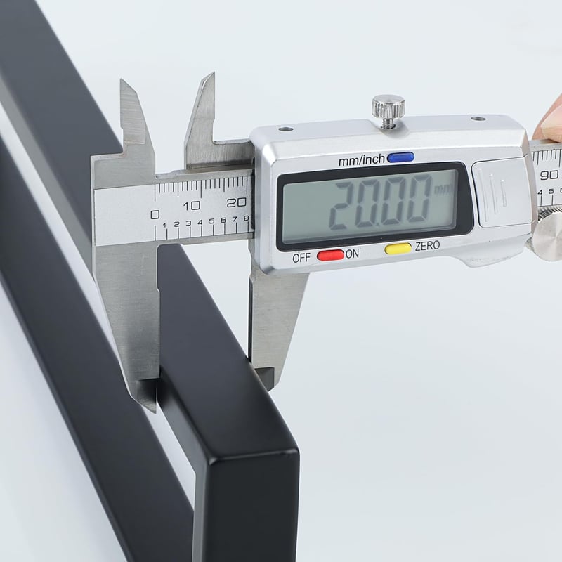 SAYAYO Törölközőtartó Rúd 30cm Fekete Fúrás Nélküli Fali Rozsdamentes Acél Fürdőszoba Konyha