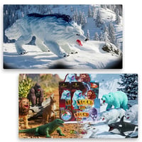 #sbabam Legend of Animals Fire vs Ice Naťahovacie zvieratká Funny Box 3 ks figúrok Gorila, Kosatka, Lev, Medveď detská hračka 5