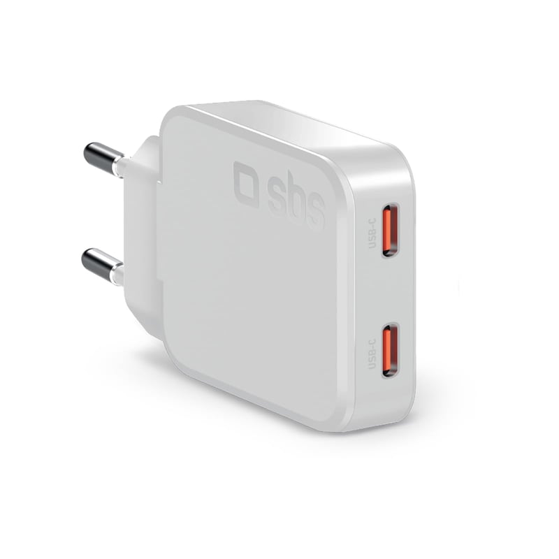 Încărcător SBS Extra Slim GaN 65W cu conector USB-C, tehnologie GaN