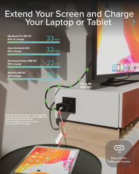 Dokovacia stanica SBS HDMI, 65W USB-C sieťový adaptér s priechodným HDMI, rýchle nabíjanie PD 3.0 PPS, pre Switch, Steam Deck, ROG, tablet, notebook 8