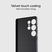 Puzdro SBS Instinct pre Samsung Galaxy S25 Ultra – čierne, TPU, soft-touch povrch, vnútro z mikrovlákna, ochrana fotoaparátu a tlačidiel, podpora bezdrôtového nabíjania 3