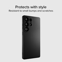 Puzdro SBS Instinct pre Samsung Galaxy S25 Ultra – čierne, TPU, soft-touch povrch, vnútro z mikrovlákna, ochrana fotoaparátu a tlačidiel, podpora bezdrôtového nabíjania 2