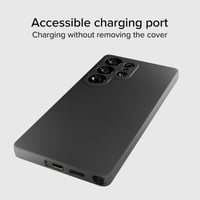 Puzdro SBS Instinct pre Samsung Galaxy S25 Ultra – čierne, TPU, soft-touch povrch, vnútro z mikrovlákna, ochrana fotoaparátu a tlačidiel, podpora bezdrôtového nabíjania 6