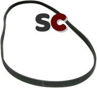 SC Solocorreas Mosógép Ékszíj 6EPJ 1234 - Fekete Gumi Alkatrész Szerelési Útmutatóval - Univerzális Pótalkatrész Kompatibilitási Leírással 6