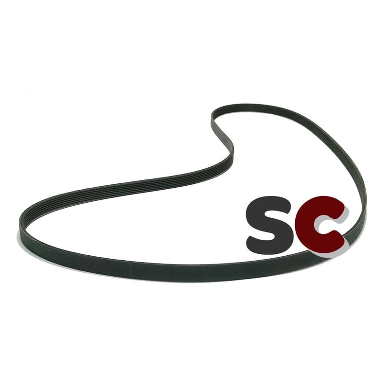 SC Solocorreas Remen perilice rublja 6EPJ 1234 - Crni gumeni dio s uputama za montažu - Univerzalni zamjenski dio s opisom kompatibilnosti