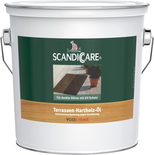 Scandiccare Teraskový olej 3L ľanový olej na ochranu tvrdého dreva