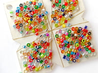 SCARA BEADS GET INSPIRED Japonské sklenené korálky Delica Miyuki mix 11/0 – 10 g súprava rokajlových korálok na ručné práce 3