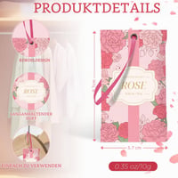 Scent-Hi Vôňové vrecúška do skrine s vôňou ruží – 14 ks aromatických parfumovaných vrecúšok do šatníka 3