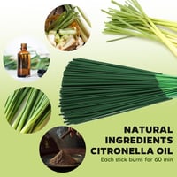 Scentorini Füstölő Pálcika Szett 120db - Citronella, Levendula, Vanília, Amber Musk 2